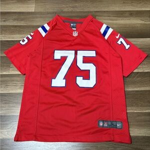 Nike Red Patriot Jersey Size 14/16 Large Youth Fits A S Women’s Pre Owned